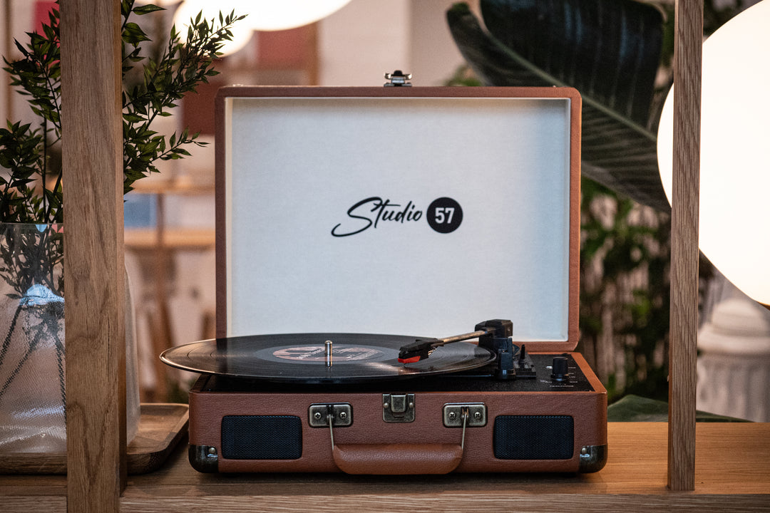 Studio 57 Dolly Pladespiller (Brun) Bundle