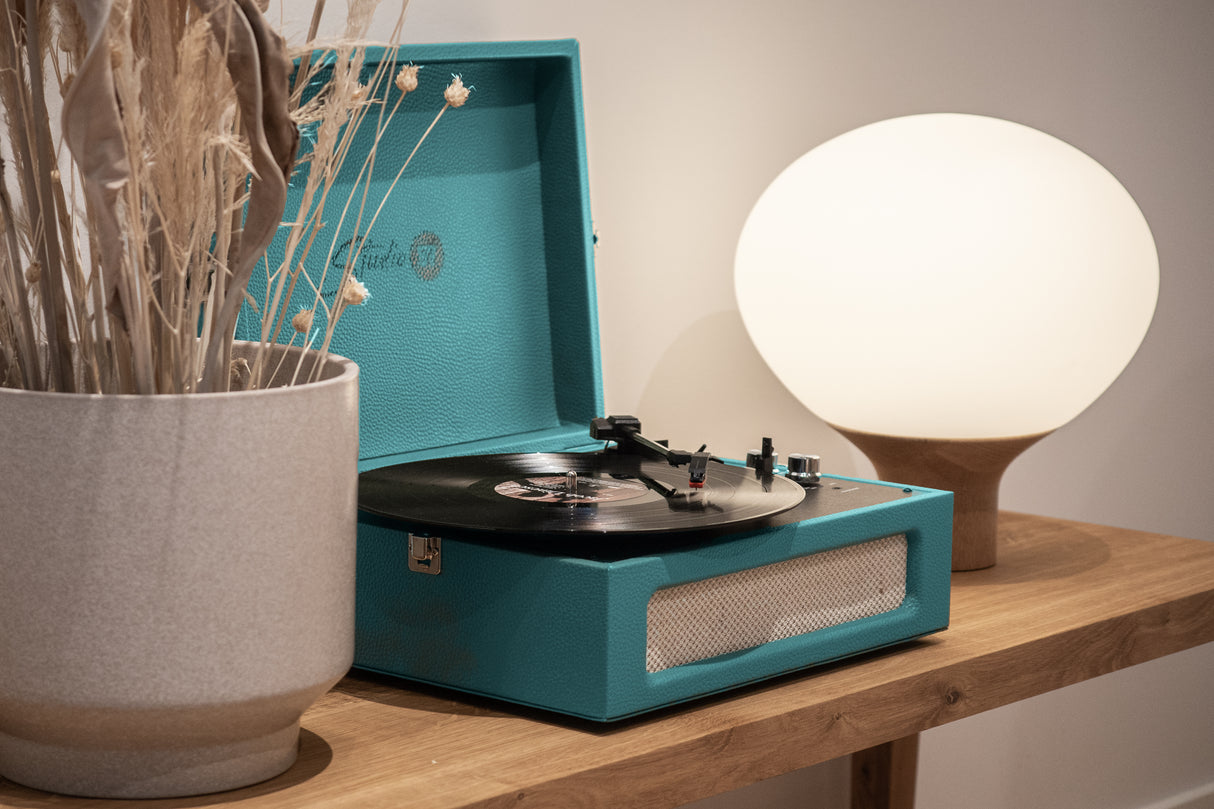 Studio 57 Groovy Turntable with LP Stand (Ivy)