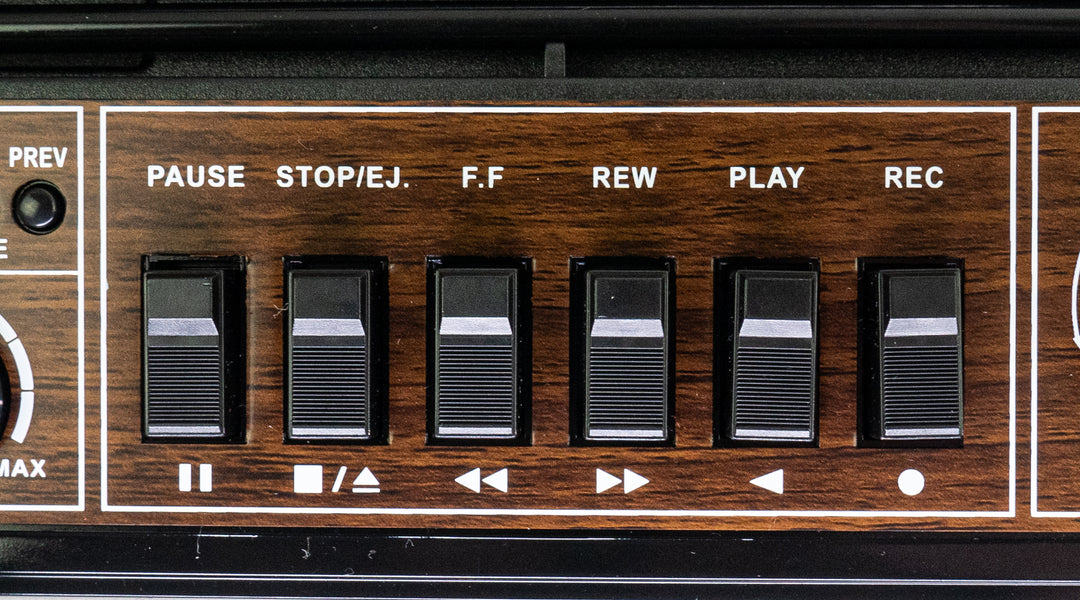 Studio 57 - Lecteur de cassettes avec FM & Bluetooth, Noir