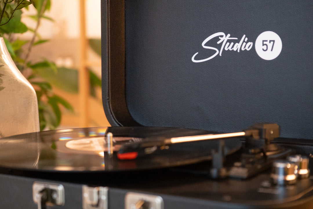Studio 57 Mellow Pladespiller (Noir) Bundle