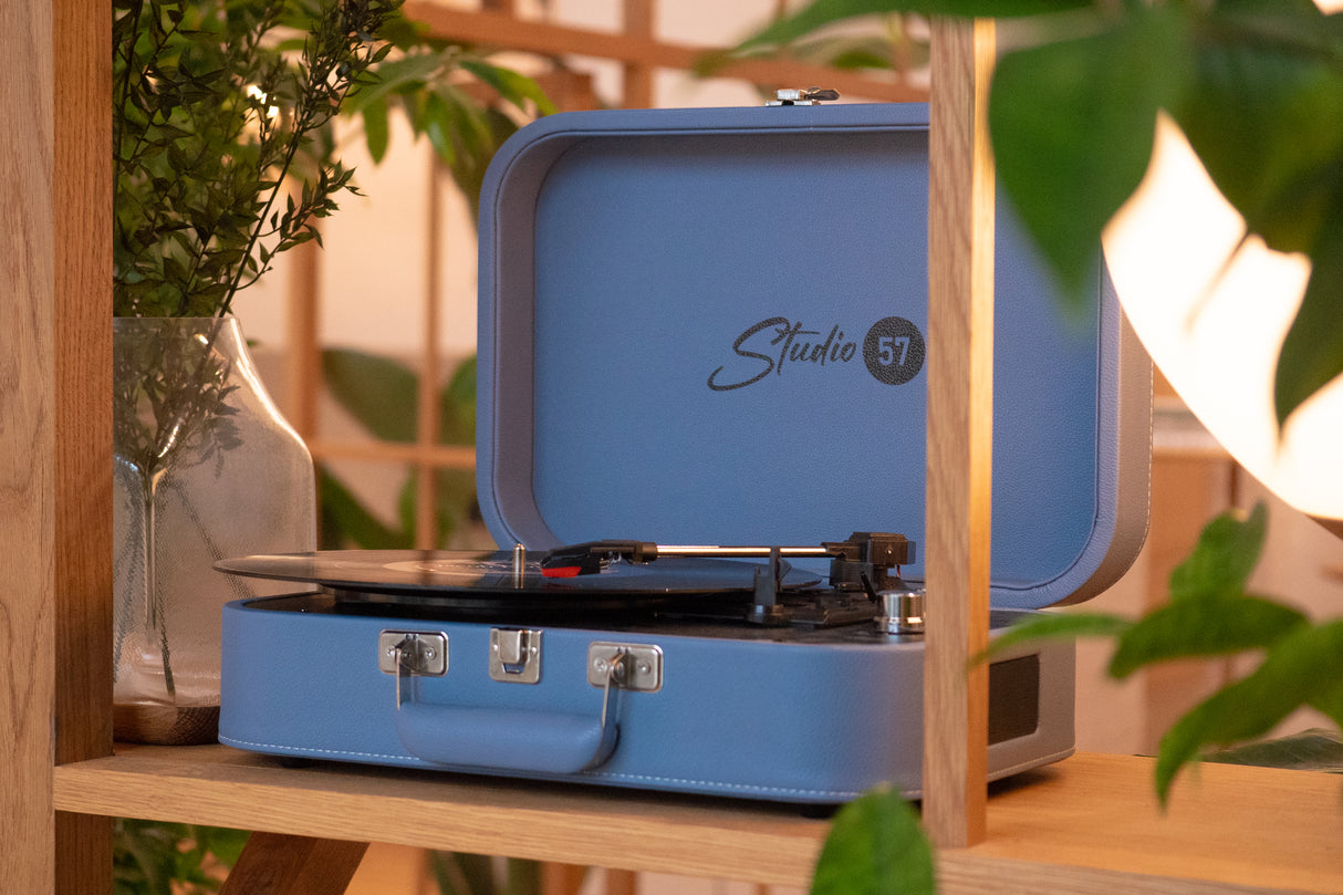 Studio 57 Mellow Turntable (Blue)
