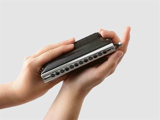 Suzuki Shinobix harmonica chromatique en C avec silencieux inclus - SNB-48 ensemble complet