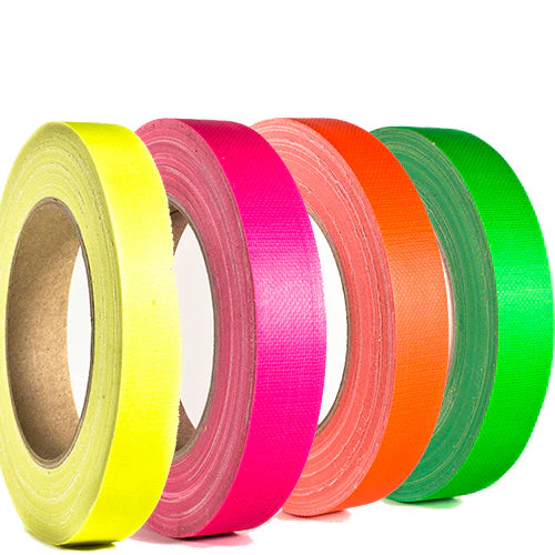 Neon Glow Tape 19mm (25m, Jaune)