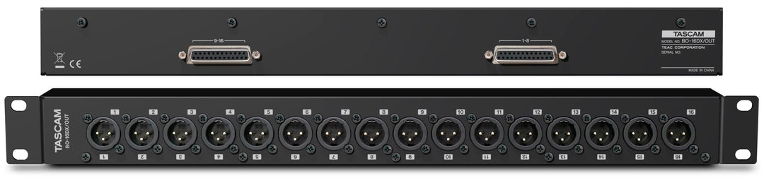 Tascam Breakout box 16 balancerede outputs