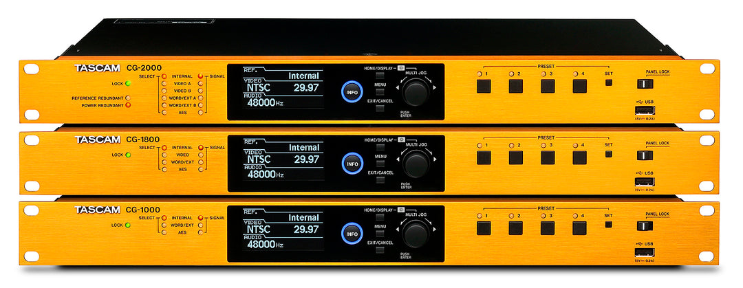 Tascam CG-2000 horloge maître word clock