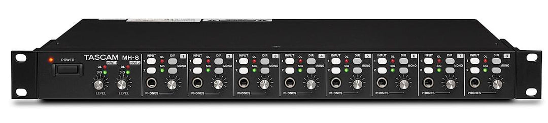 Tascam MH-8 Amplificateur de casques 8 canaux