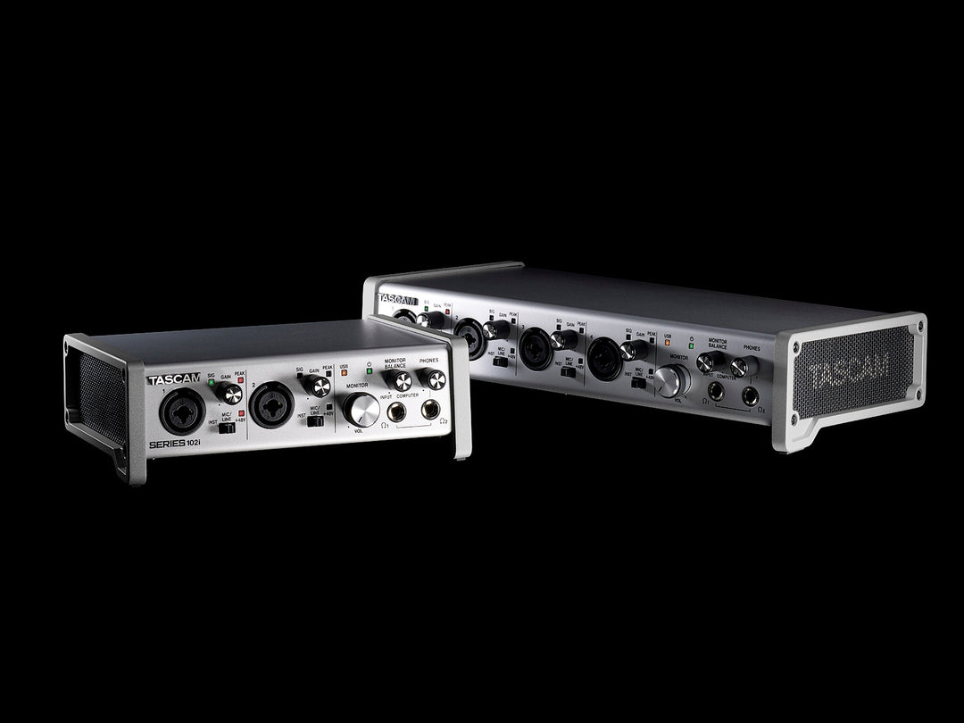 Tascam Series 102i interface USB audio/Midi avec mixeur DSP 10in/4out