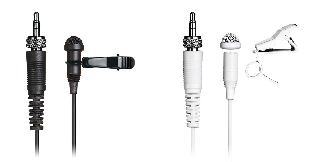 Tascam TM-10L microphone cravate minijack avec écrou, noir