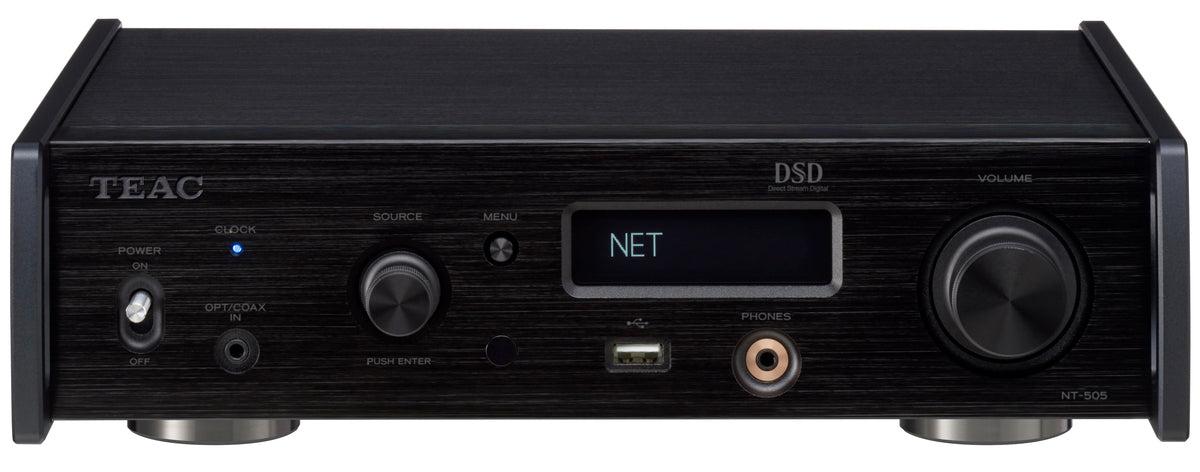 TEAC NT-505-X USB Network DAC Pre-amp (Black)