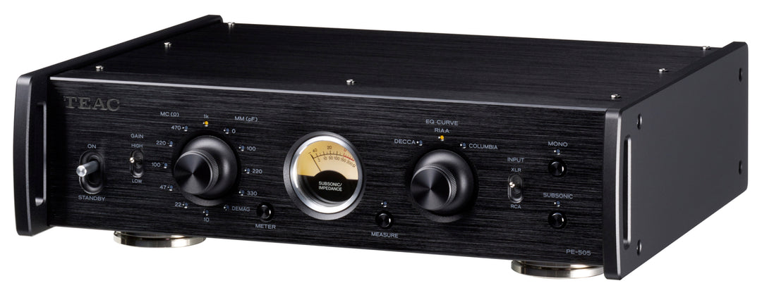 TEAC PE-505 Préamplificateur Phono (Noir)