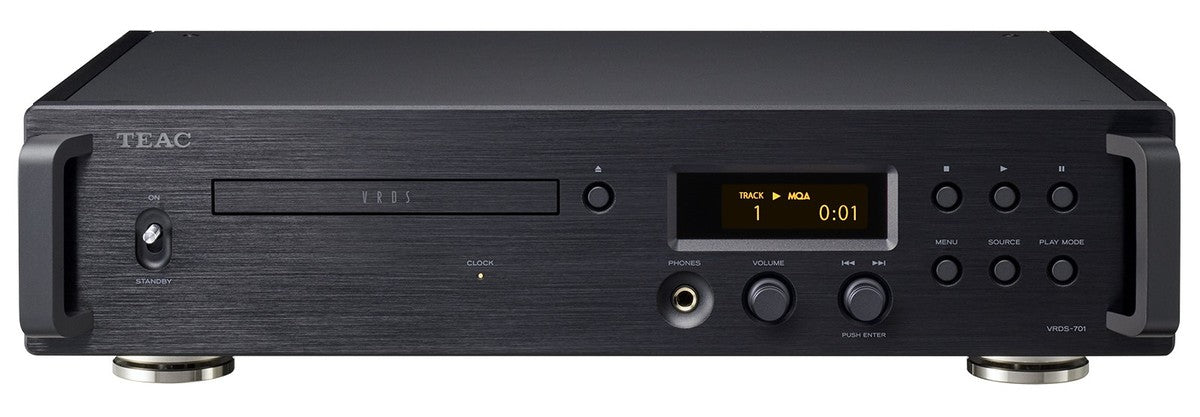 TEAC VRDS-701 CD Player (Black)