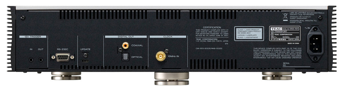 TEAC VRDS-701T Lecteur CD (Argent)