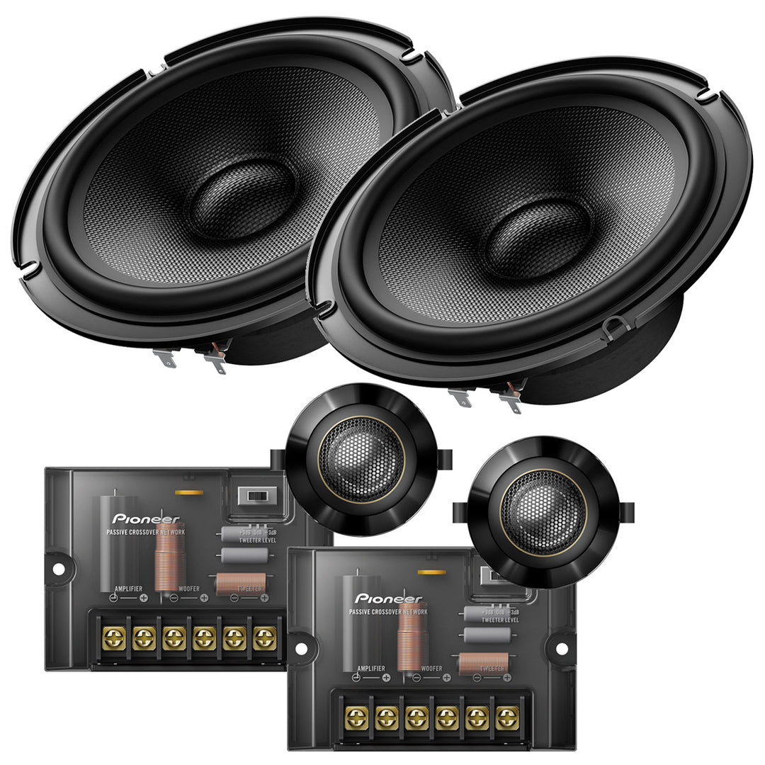 Pioneer TS-Z65CH Système de haut-parleurs à composants (330W, 17cm)