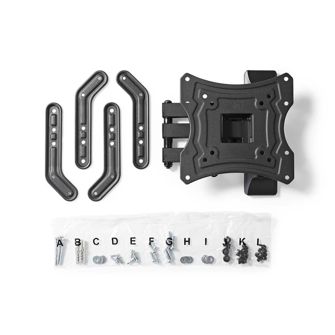 Support TV entièrement articulé avec 3 points de pivot (23-55", 30 kg)