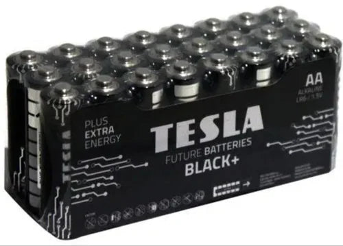 Tesla Black+ AA Piles (24 pcs)