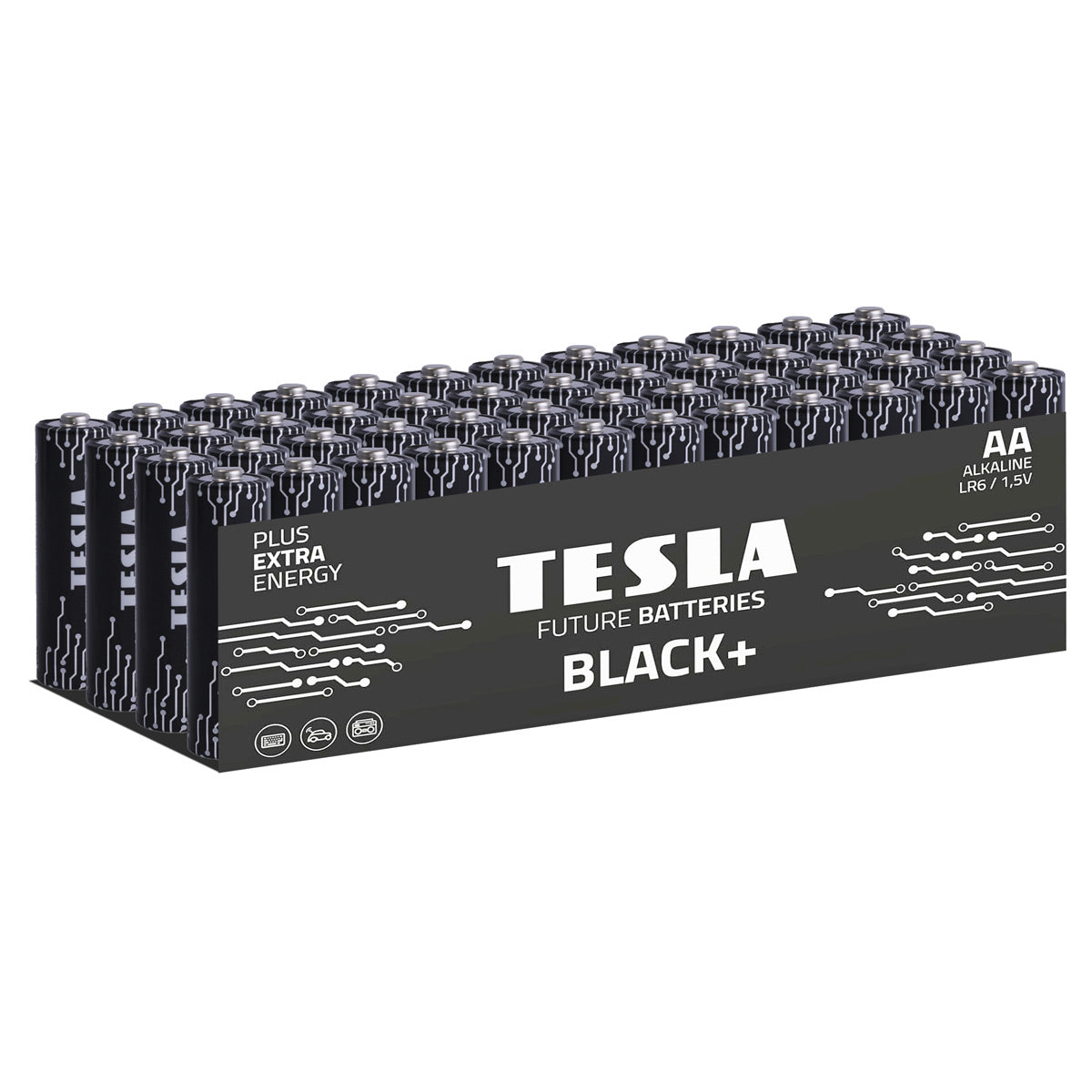 Piles Tesla Black+ AA (48 pcs)