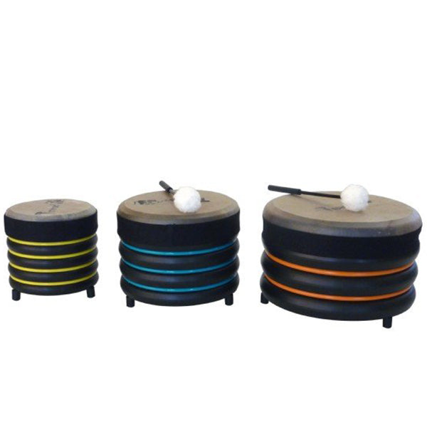 Trommus Hand drums school set with 3 drums (E5u)
