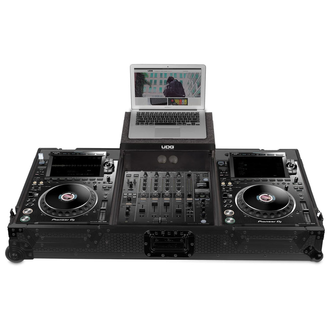 UDG Ultimate Flight case set Pioneer CDJ-3000/900NXS2 Noir Plus (L&W)