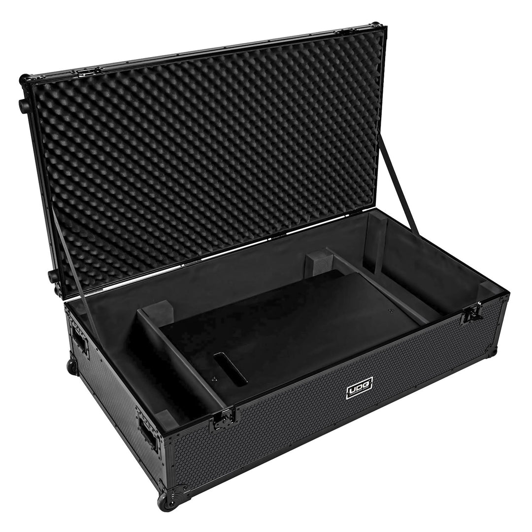 UDG Ultimate DJ Podium Workstation Flight case Noir Plus (Wheels)