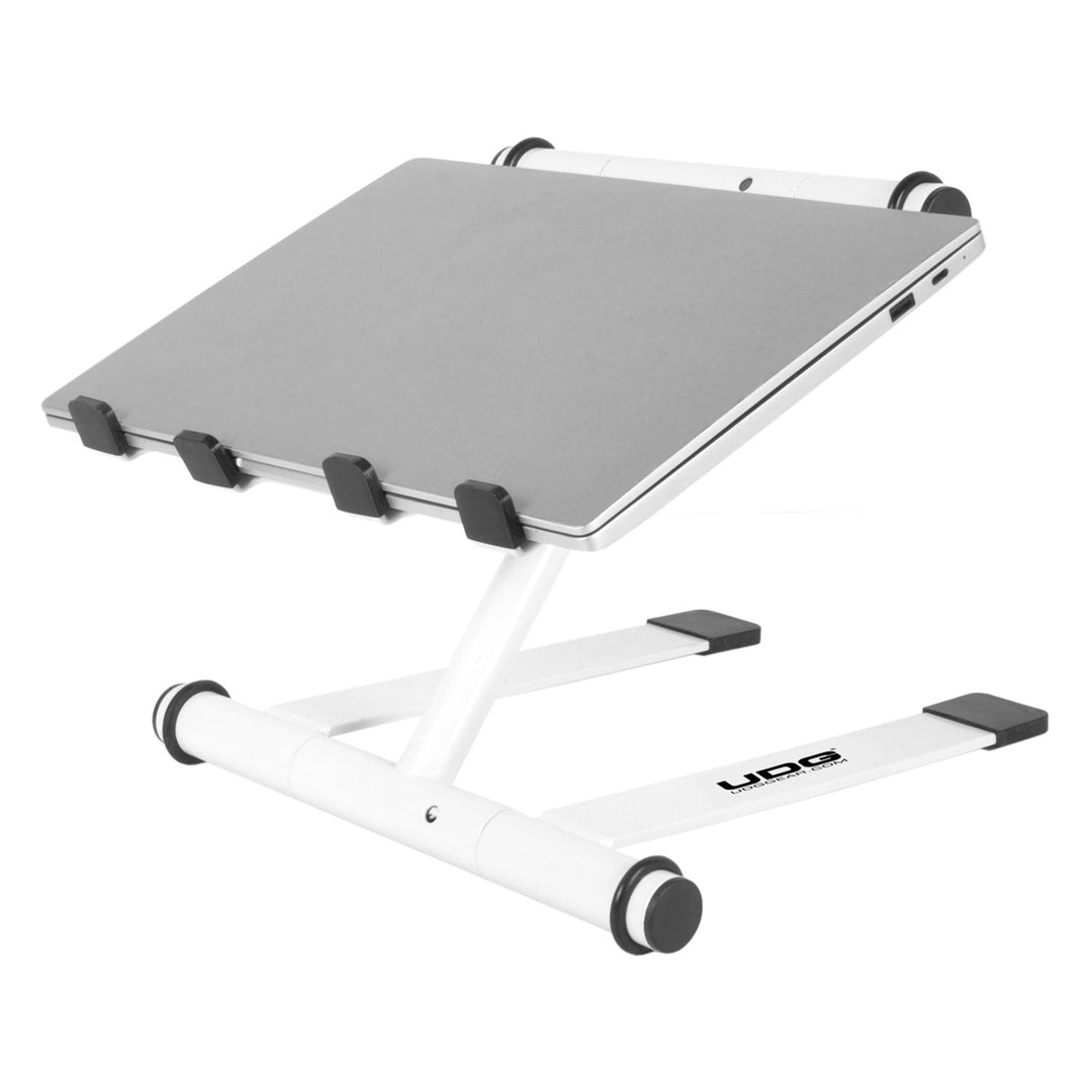 UDG Ultimate Stand pour ordinateur portable réglable en hauteur Blanc