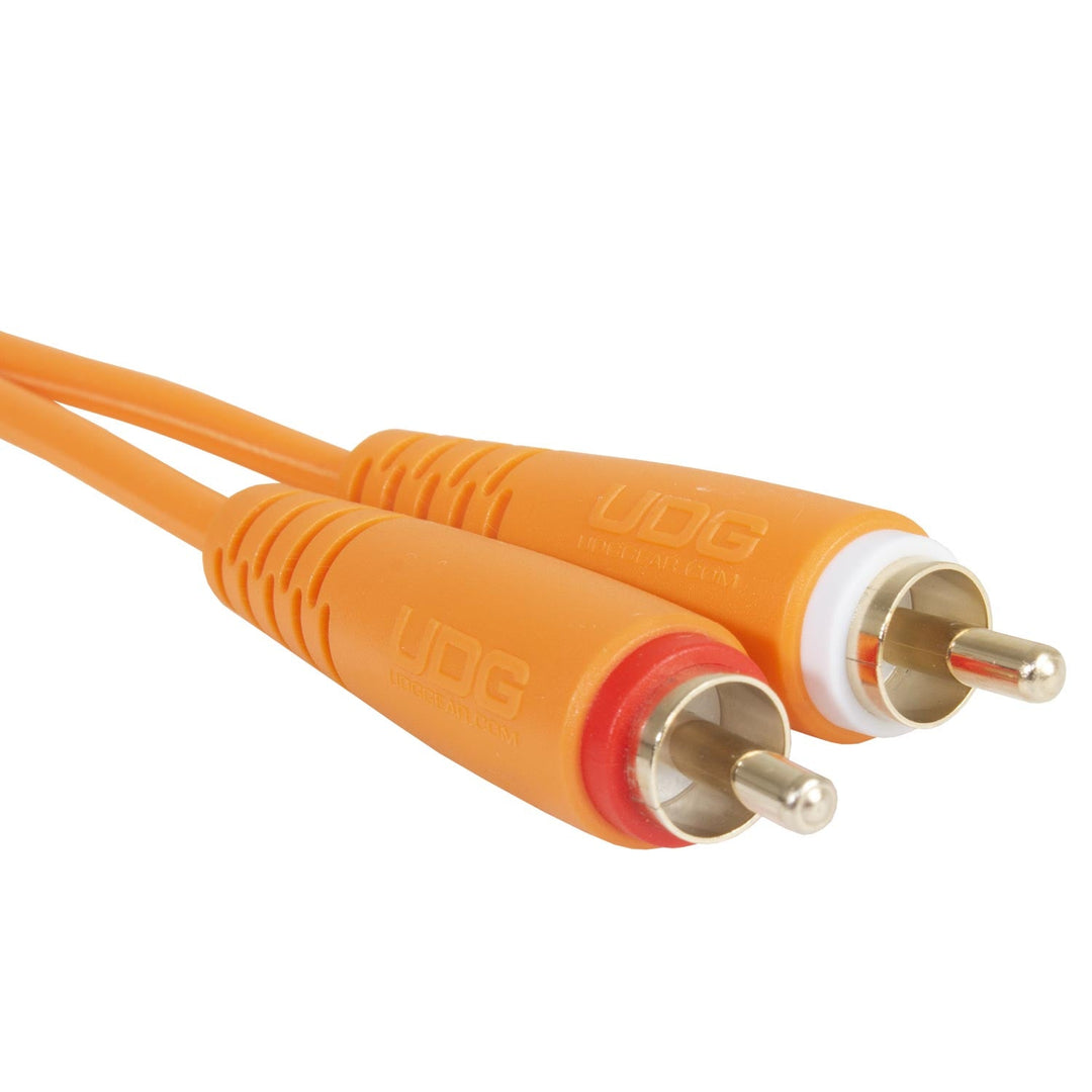 UDG Ultimate Audio Cable Set RCA - RCA Orange Droit 3m