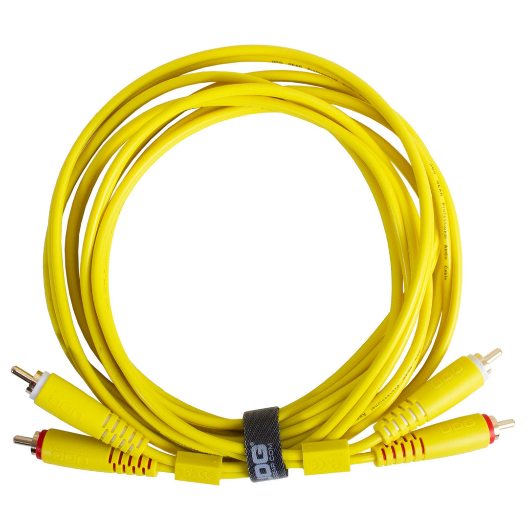 UDG Ultimate Audio Cable Set RCA - RCA Jaune Droit 3m