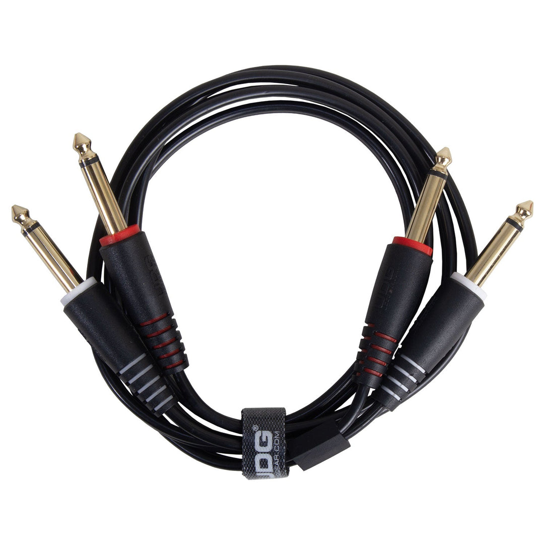 UDG Ultimate Audio Cable set 1/4'' Jack-1/4'' Jack Noir Straight 3m