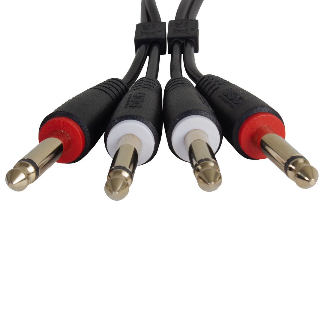 UDG Ultimate Audio Cable set 1/4'' Jack-1/4'' Jack Noir Straight 1,5m