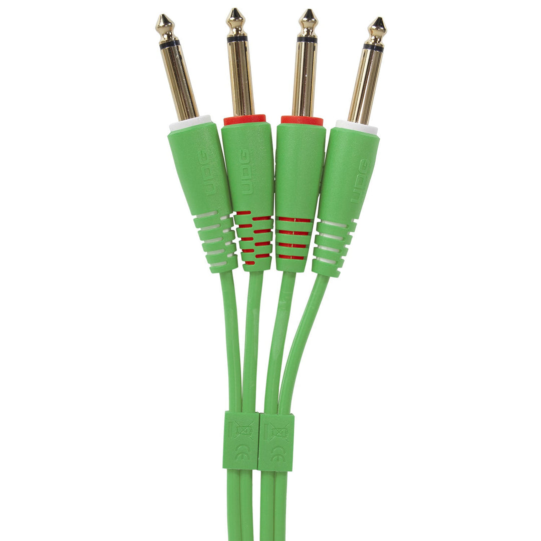 UDG Ultimate Audio Cable set 1/4'' Jack-1/4'' Jack Vert Straight 3m