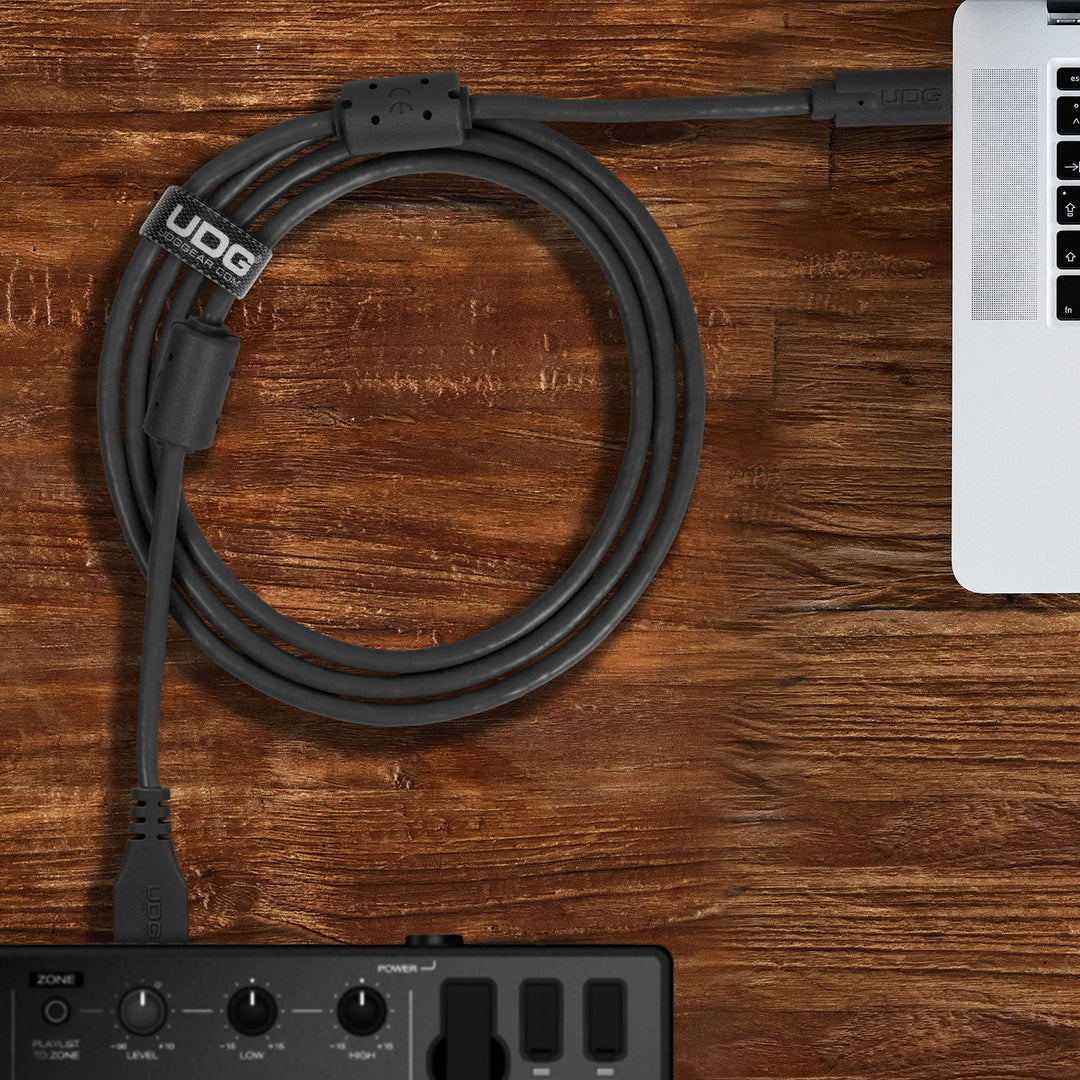 UDG Ultimate Cable USB 3.2 C-A Noir Straight 1,5m