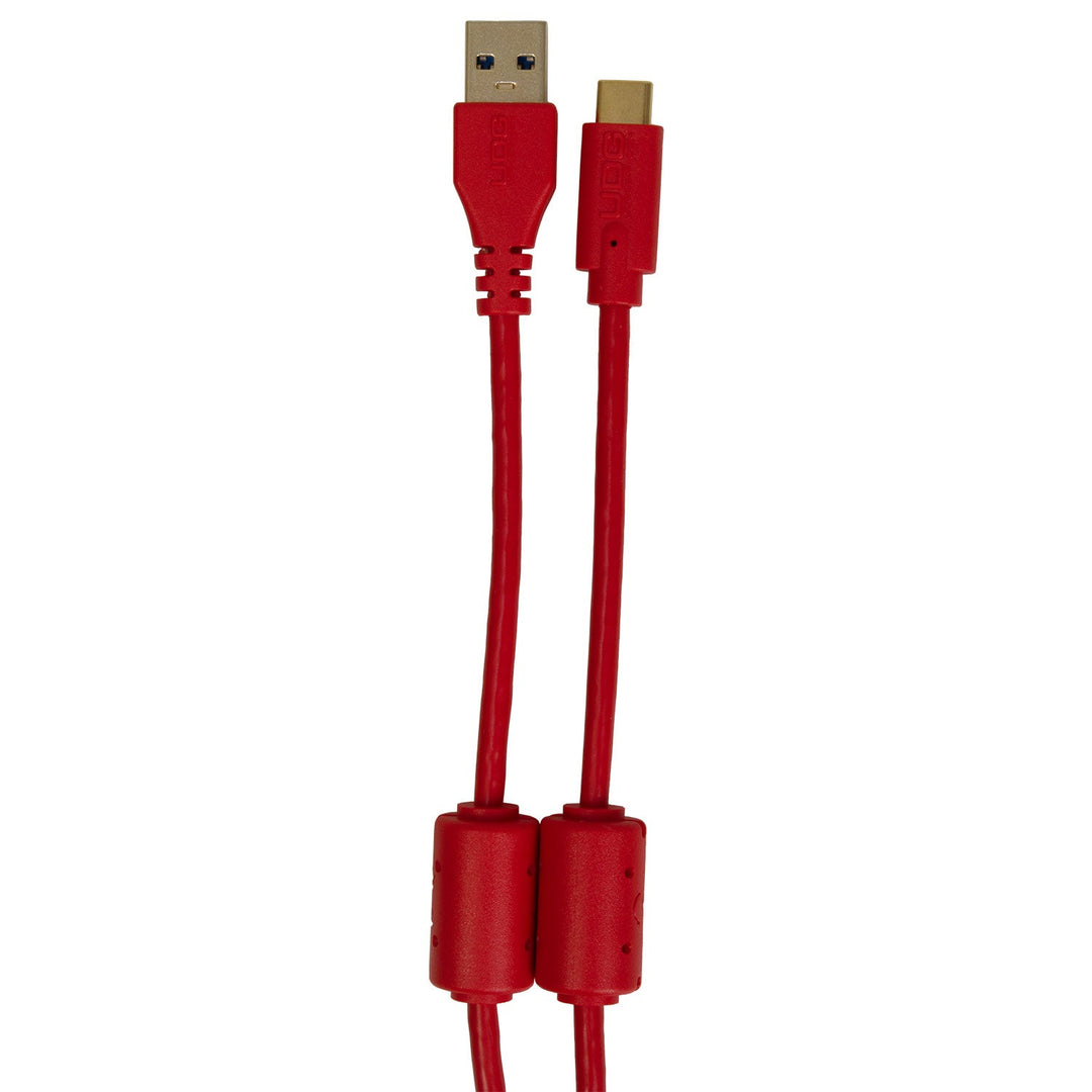 UDG Ultimate Cable USB 3.2 C-A Rouge Straight 1,5m