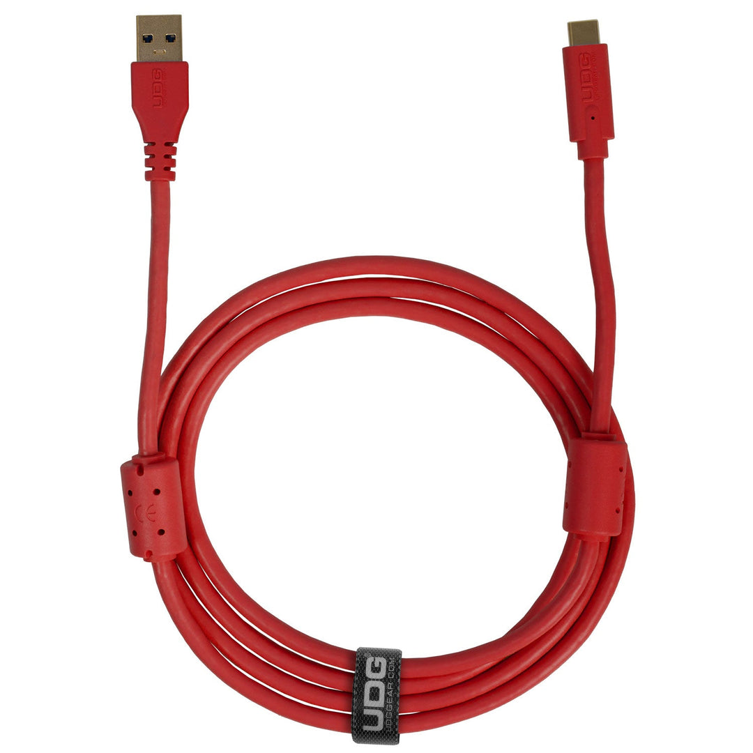 UDG Ultimate Cable USB 3.2 C-A Rouge Straight 1,5m