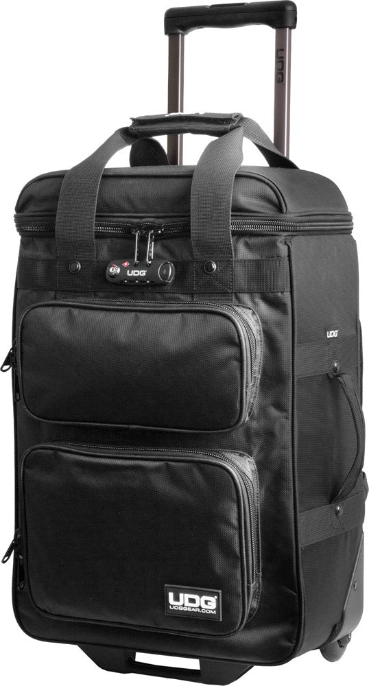 UDG Ultimate Sac à dos trolley de producteur Deluxe Noir Orange