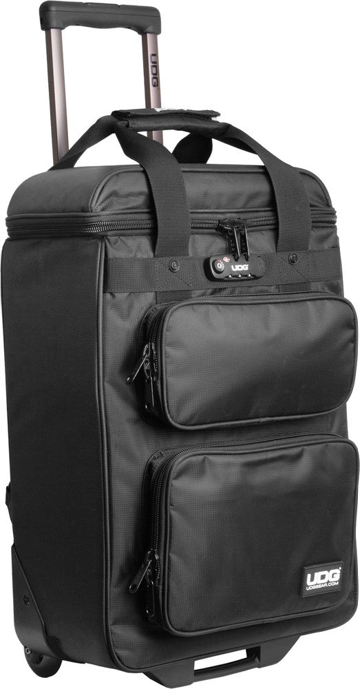 UDG Ultimate Sac à dos trolley de producteur Deluxe Noir Orange