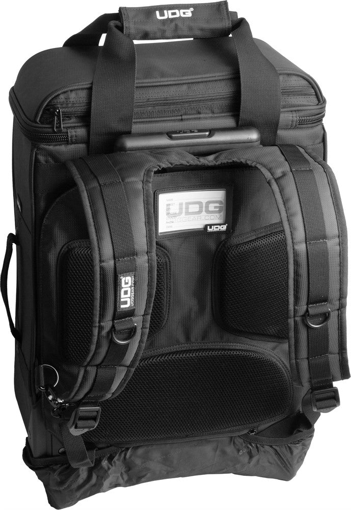 UDG Ultimate Sac à dos trolley de producteur Deluxe Noir Orange