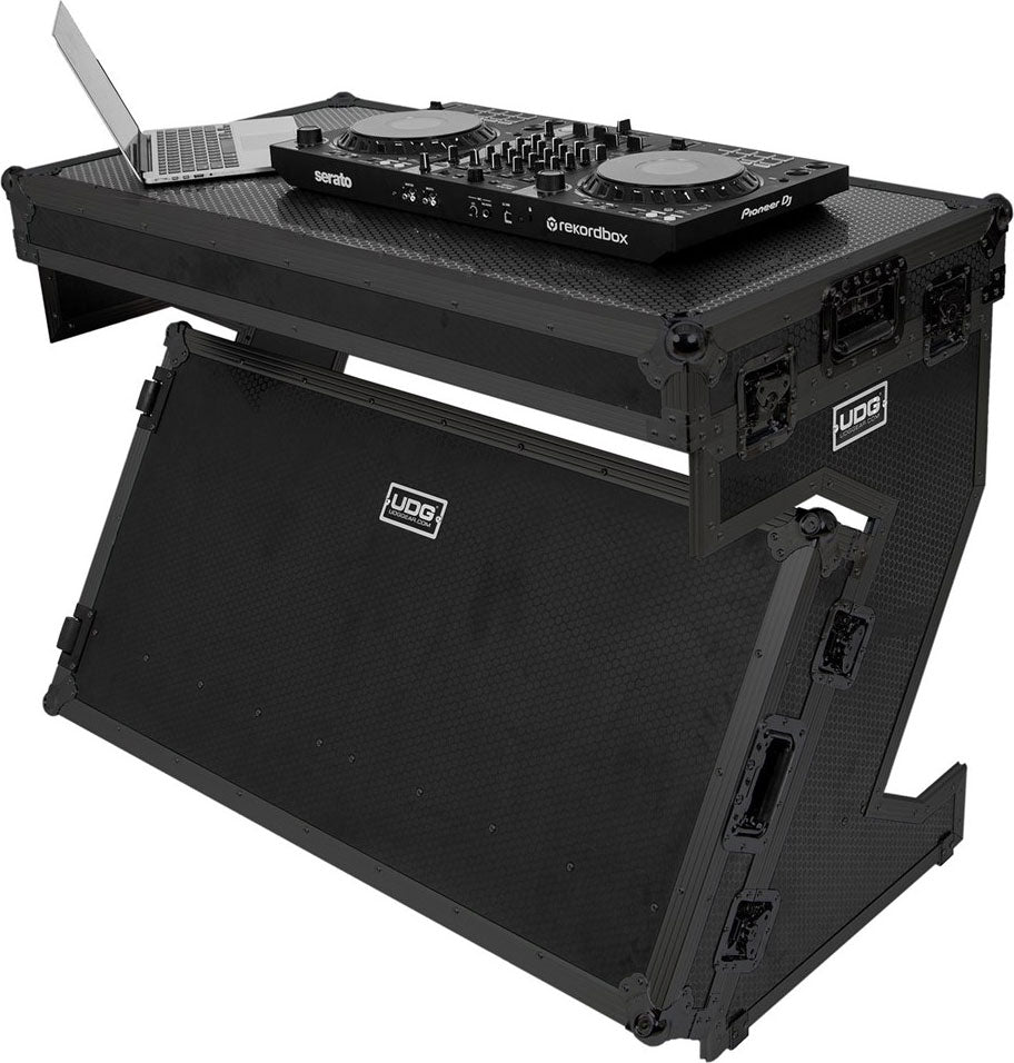 UDG Ultimate Mallette de transport pour table DJ portable Z-Style Noir Plus (Roues)
