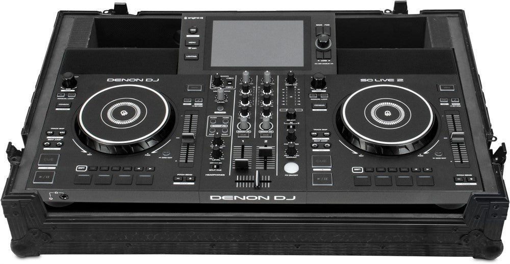 UDG Ultimate Flight Case pour Denon SC Live 2 Blk Plus (W)