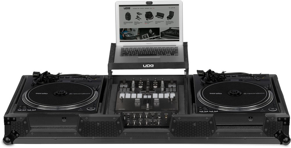 UDG Ultimate Flight Case set Pioneer PLX-CRSS12 et table de mixage 10"/12" Sort Plus (L&W)