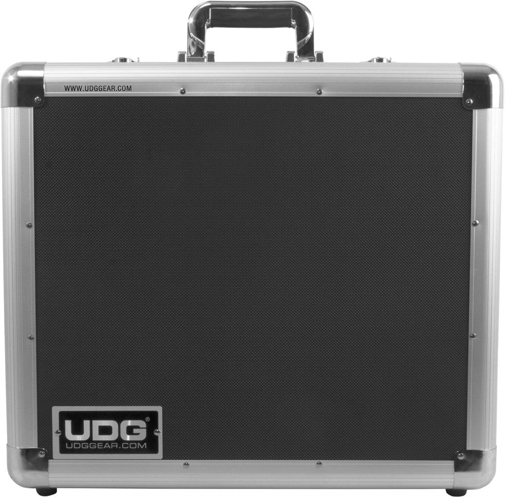 UDG Ultimate Mallette de transport à mousse prédécoupée multi-format pour platine Argent