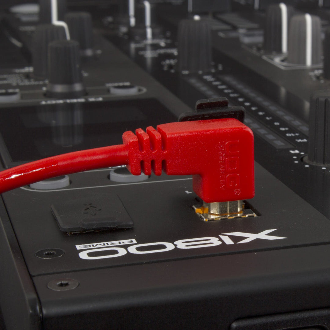UDG Ultimate Audio Cable USB 2.0 A-B Rouge Coudé 2m