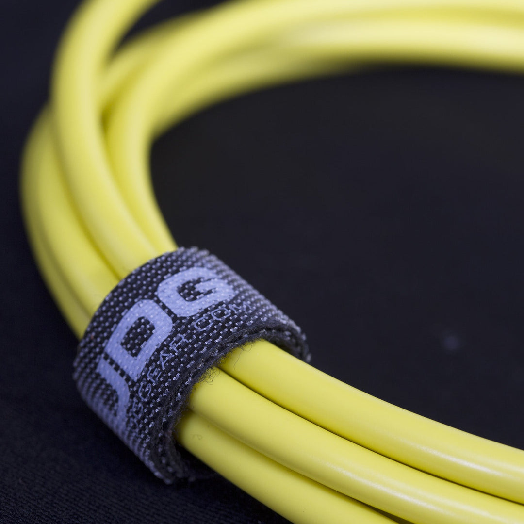 UDG Ultimate Audio Cable USB 2.0 A-B Jaune Angled 1m
