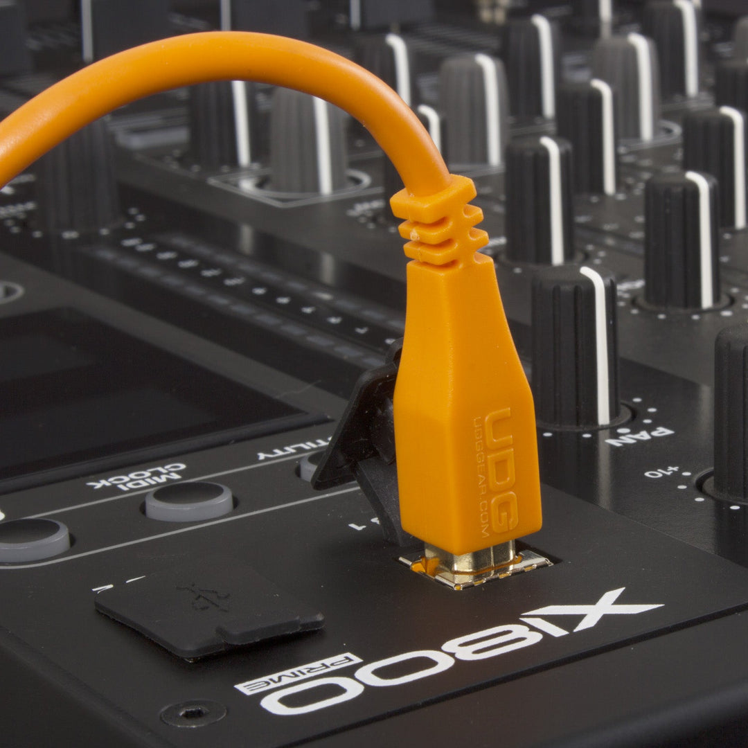 UDG Ultimate Audio Cable USB 2.0 A-B Orange Droit 2m