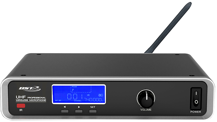 BST UHF Système de Microphones Sans Fil