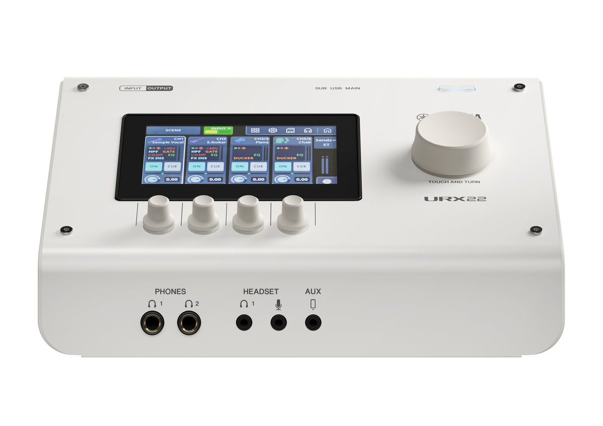 Yamaha URX22 USB-C Audio Interface (White)
