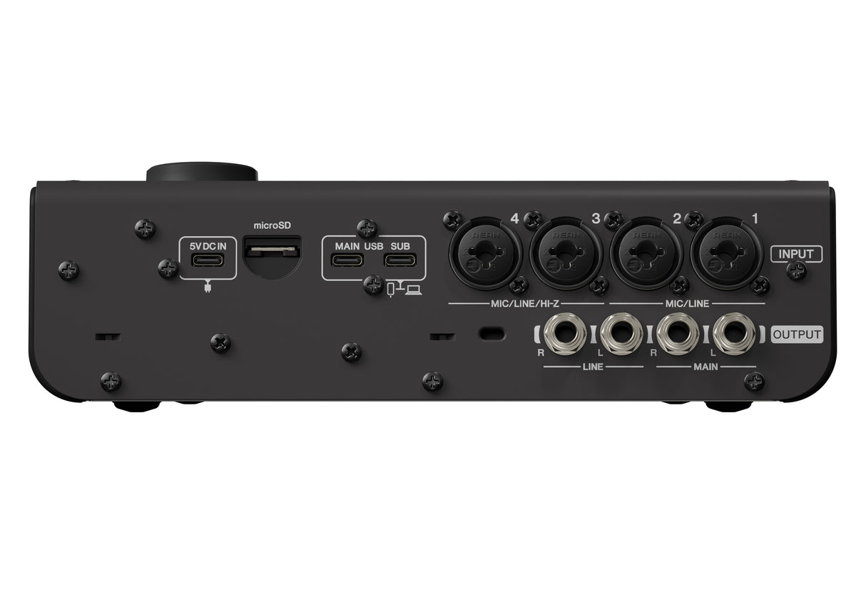 Yamaha URX44 USB-C Audio Interface (Black)