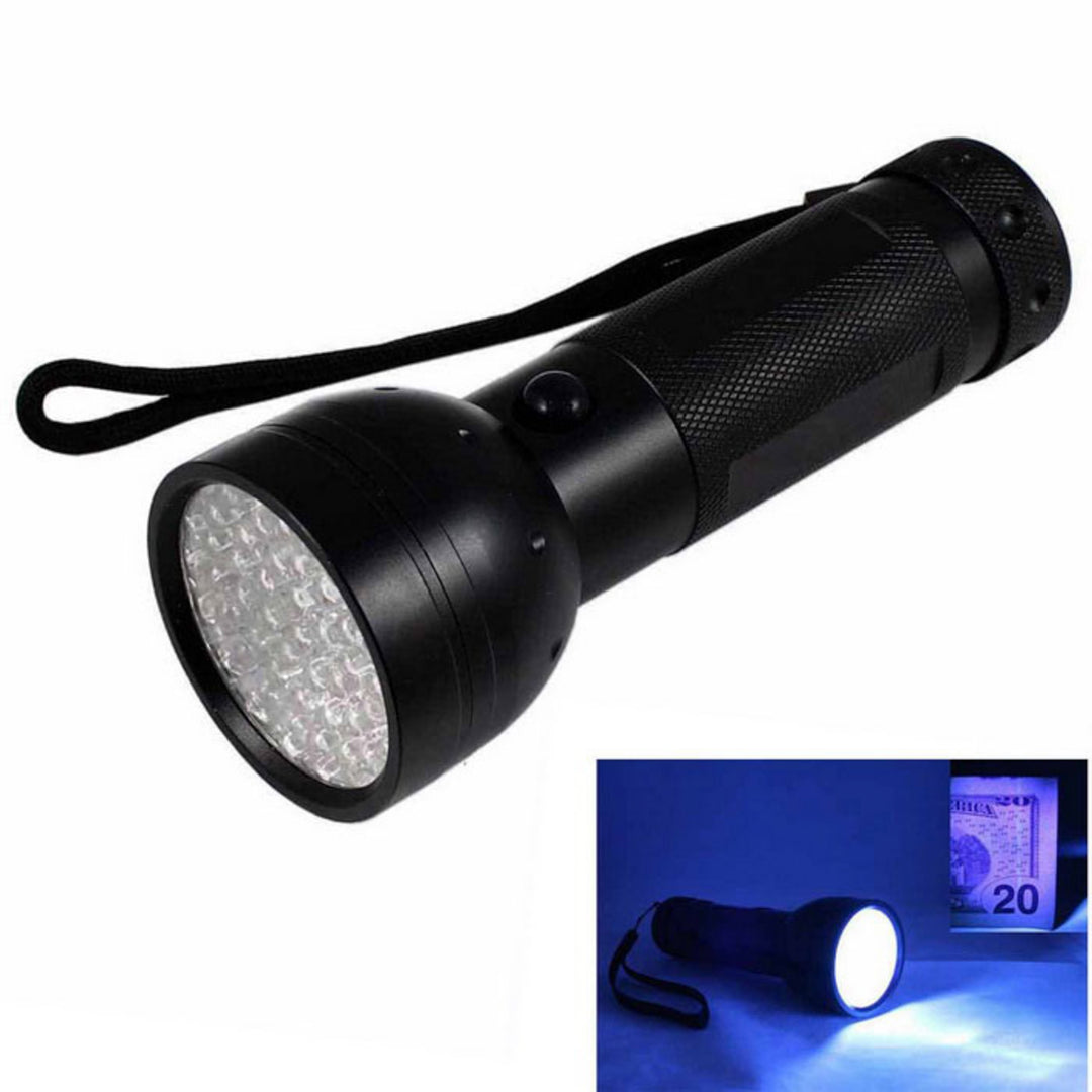 Lampe de poche UV avec 51 LED diodes