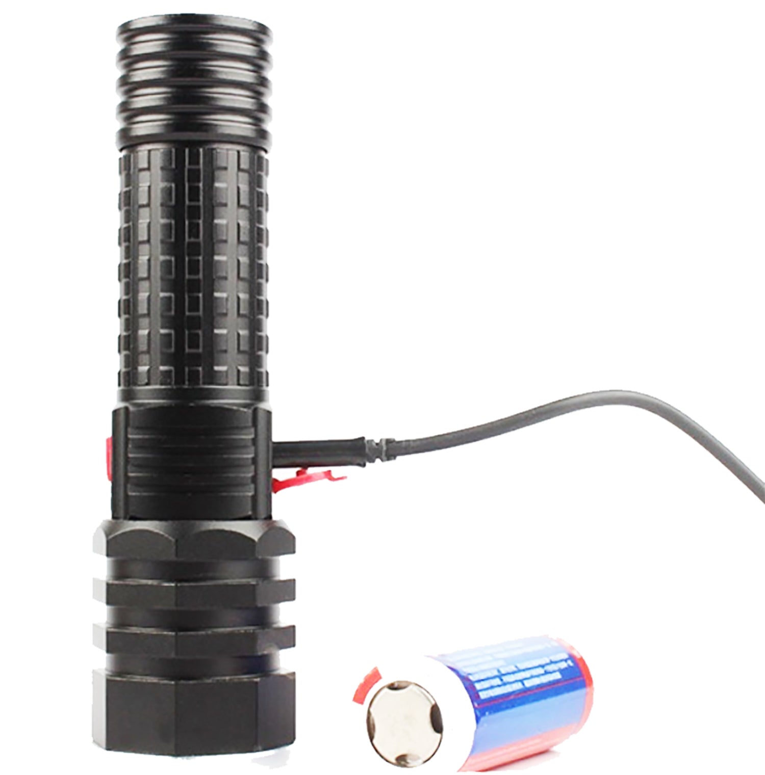 UV Flashlight with USB Charging