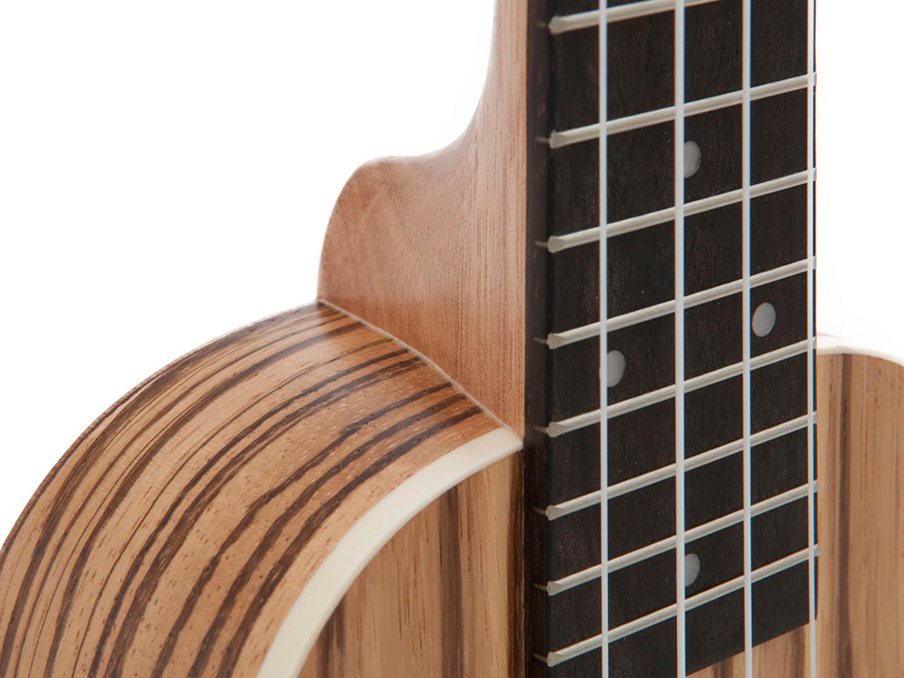 DiMavery UK-400 Soprano Ukulele (Zebrawood)