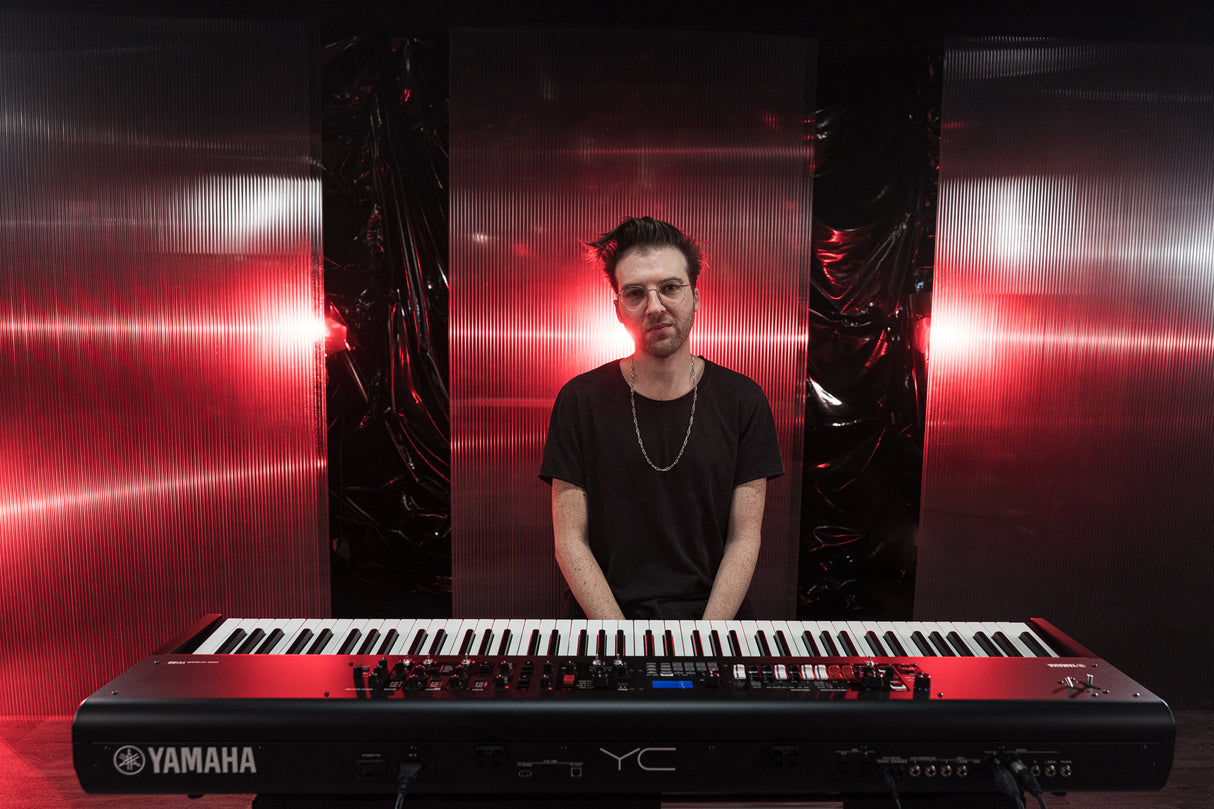 Yamaha YC88 Digital Stage Keyboard (Natural Wood)