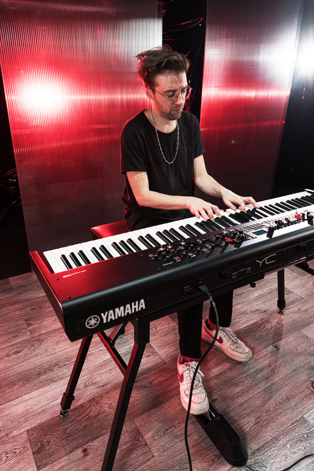 Yamaha YC88 Digital Stage Craviers (Natural Wood)